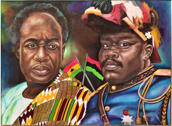 Garvey and Nkrumah Print