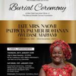 MRS NAOMI PALMER BUCHANAN MEMORIAL