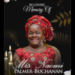 MRS NAOMI PALMER BUCHANAN MEMORIAL