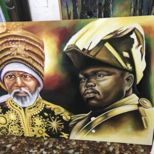 GARVEY MENELIKII PRINT