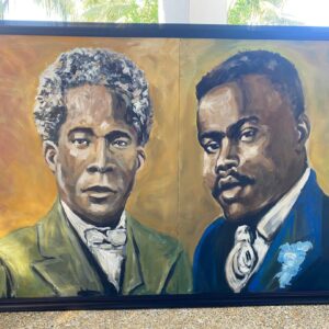 GARVEY EDWARD BLYDEN PAINTING